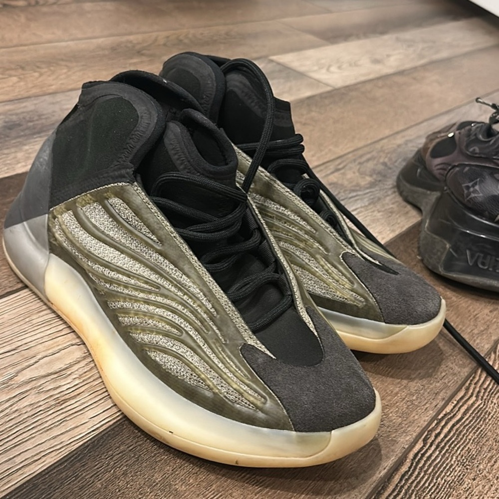 Yeezy Black and Gray Sneakers